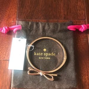Kate spade bow bangles
